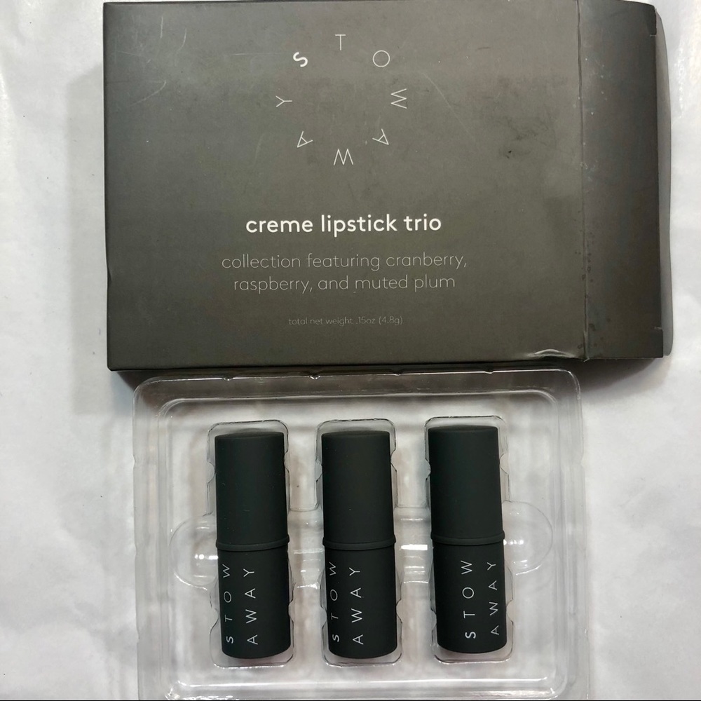 Stowaway Cream Lipstick Trio